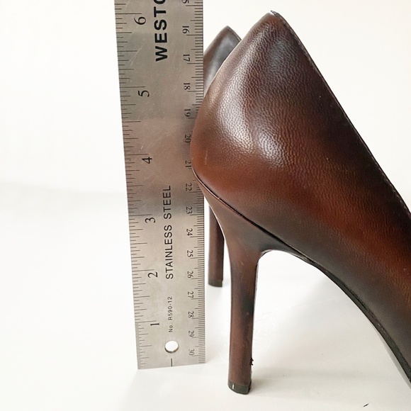 Sz37 / Leather Pointy Toe Stilettos ALDO - Picture 4 of 9